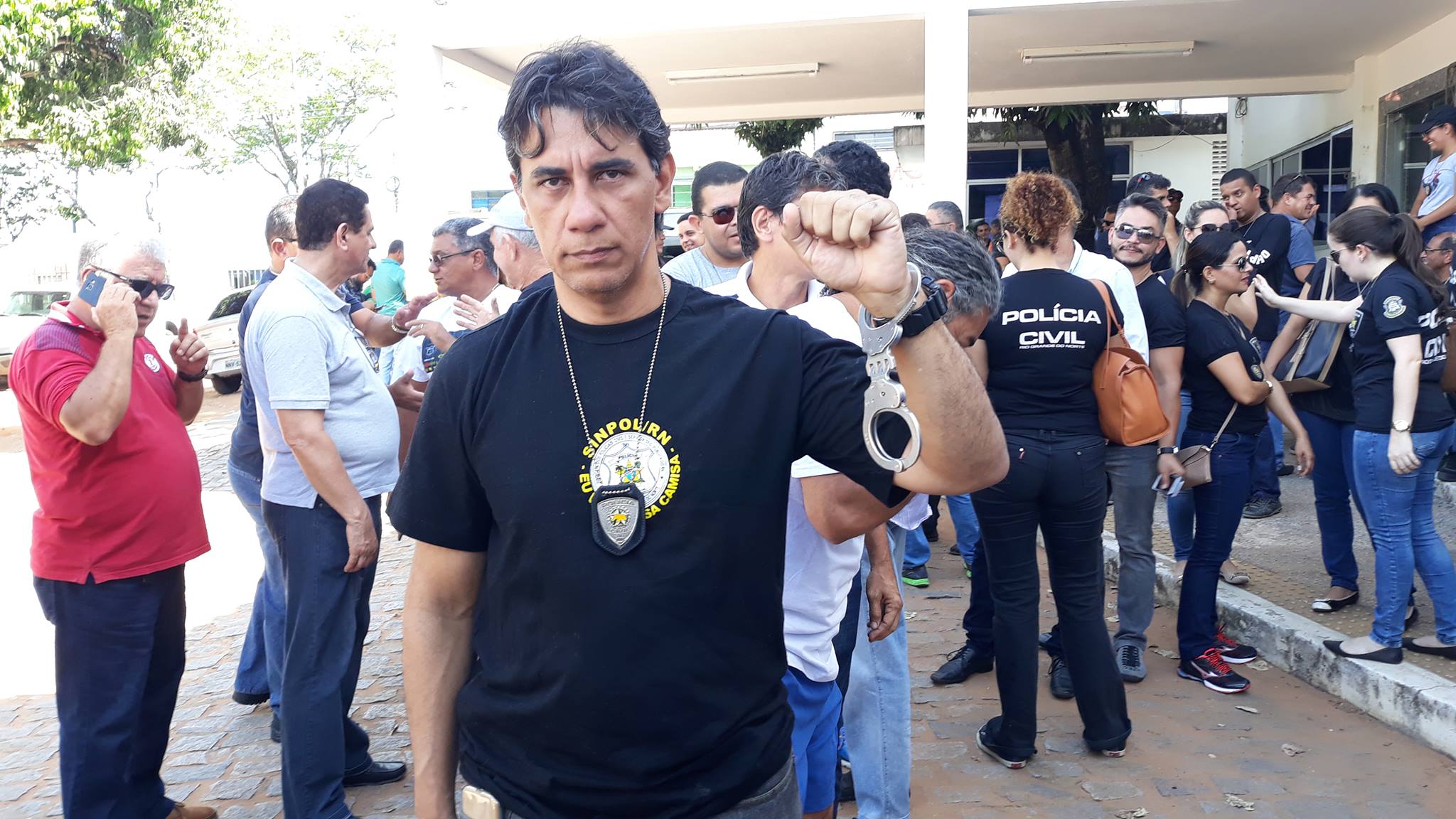 Policial Civil algemado no Rio Grande do Norte