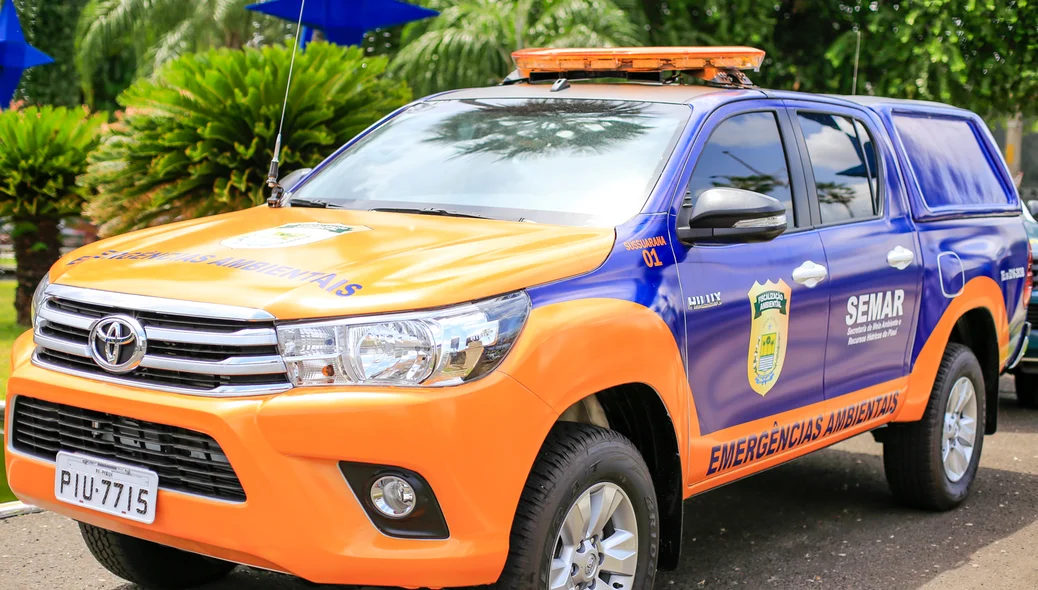 Entrega da viatura de Emergências Ambientais