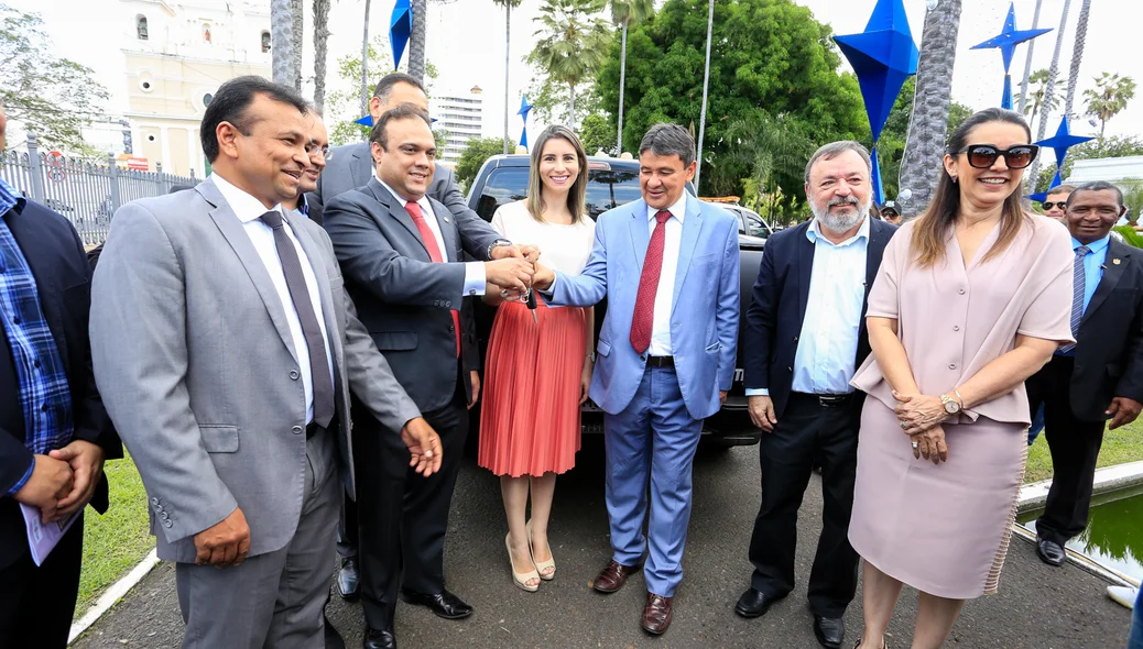 Entrega da viatura de Proteção ao Meio Ambiente