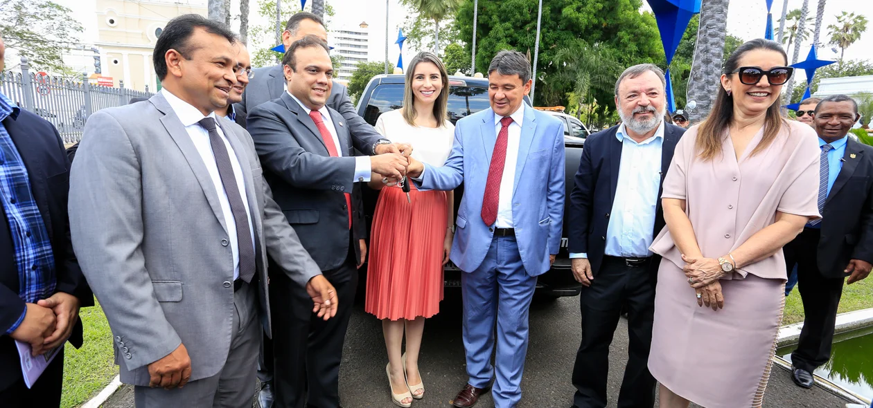 Entrega da viatura de Proteção ao Meio Ambiente