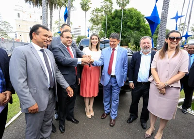 Entrega da viatura de Proteção ao Meio Ambiente