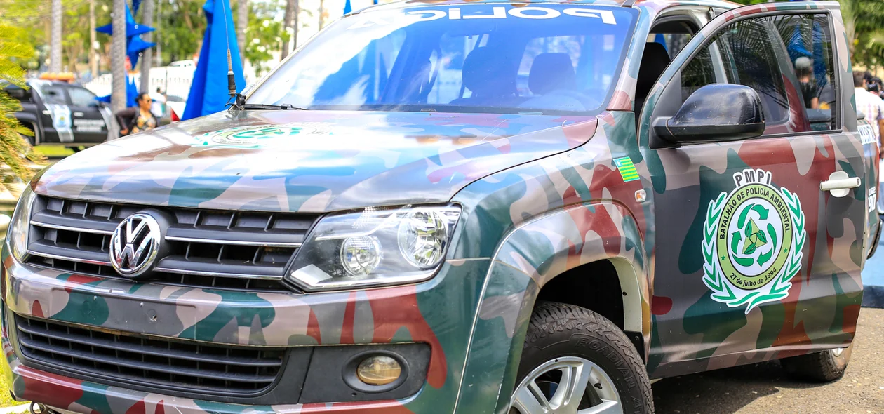 Entrega da viatura do Batalhão de polícia Ambiental