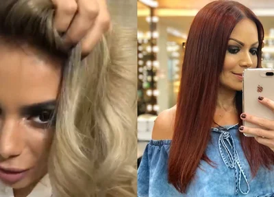 Anitta e Solange Almeida mudam o visual para campanha