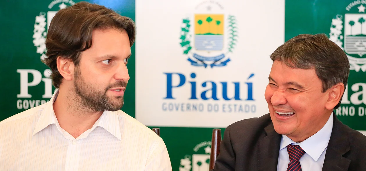 Ministro das Cidades, Alexandre Baldy e Governador 