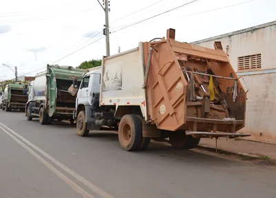 Caminhões coletes de lixo custam R$ 68 mil mensais aos cofres públicos