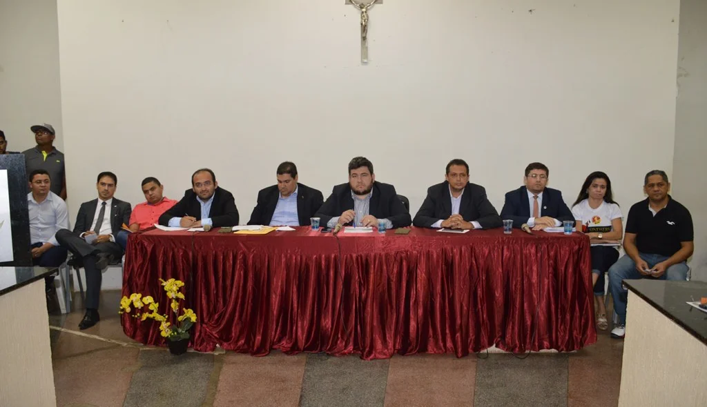 Mesa de honra.
