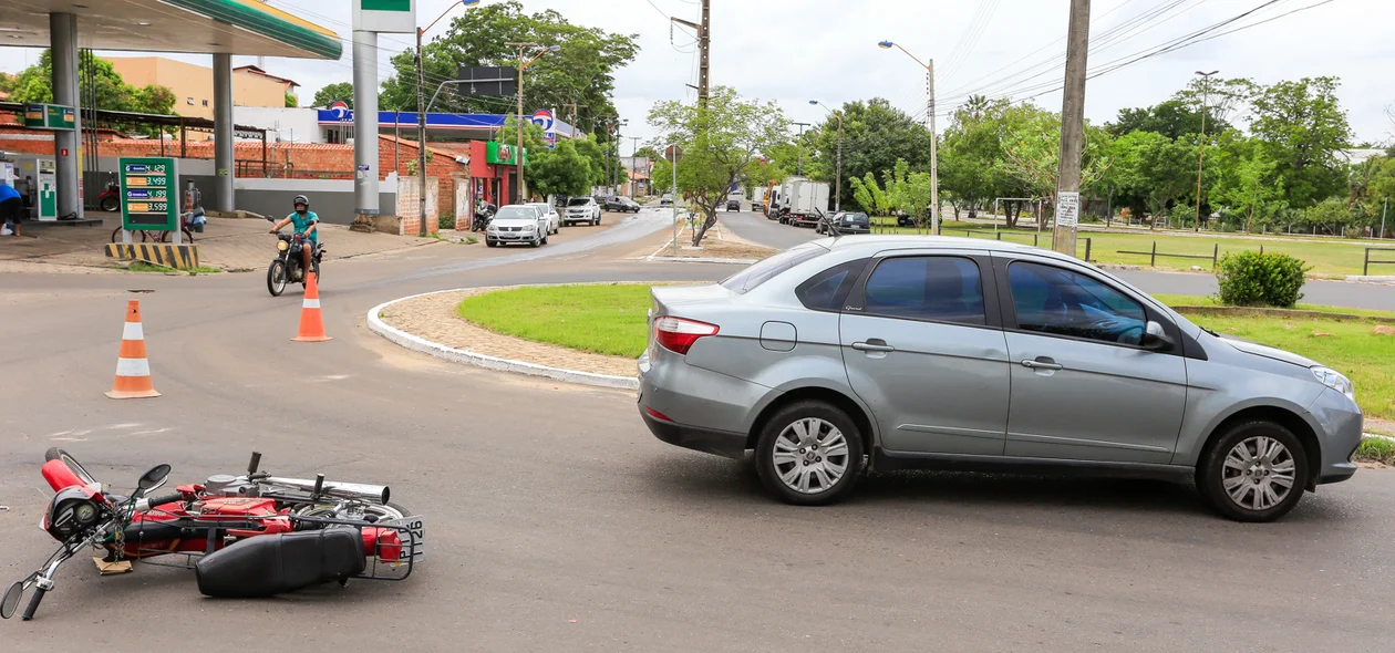 O acidente ocorreu na zona sul de Teresina