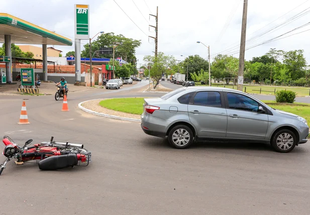 O acidente ocorreu na zona sul de Teresina