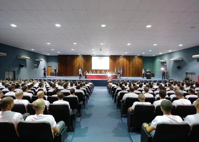 Aula inaugural está sendo realizada no auditório da Uninovafapi