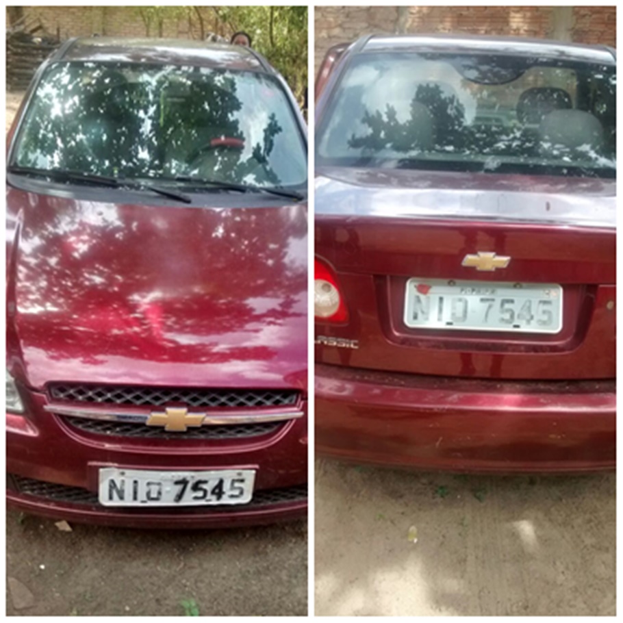 Carro localizado
