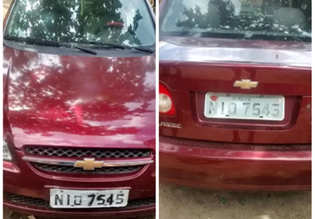 Carro localizado