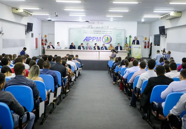 Aula inaugural dos novos agentes penitenciários do Piauí