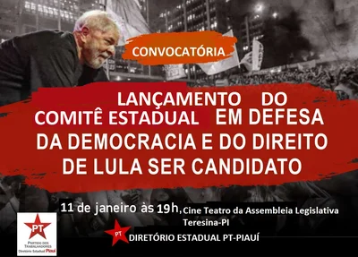 Lançamento do Comitê Estadual