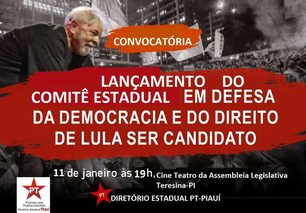 Lançamento do Comitê Estadual