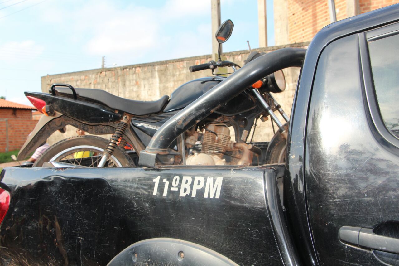 Moto apreendida