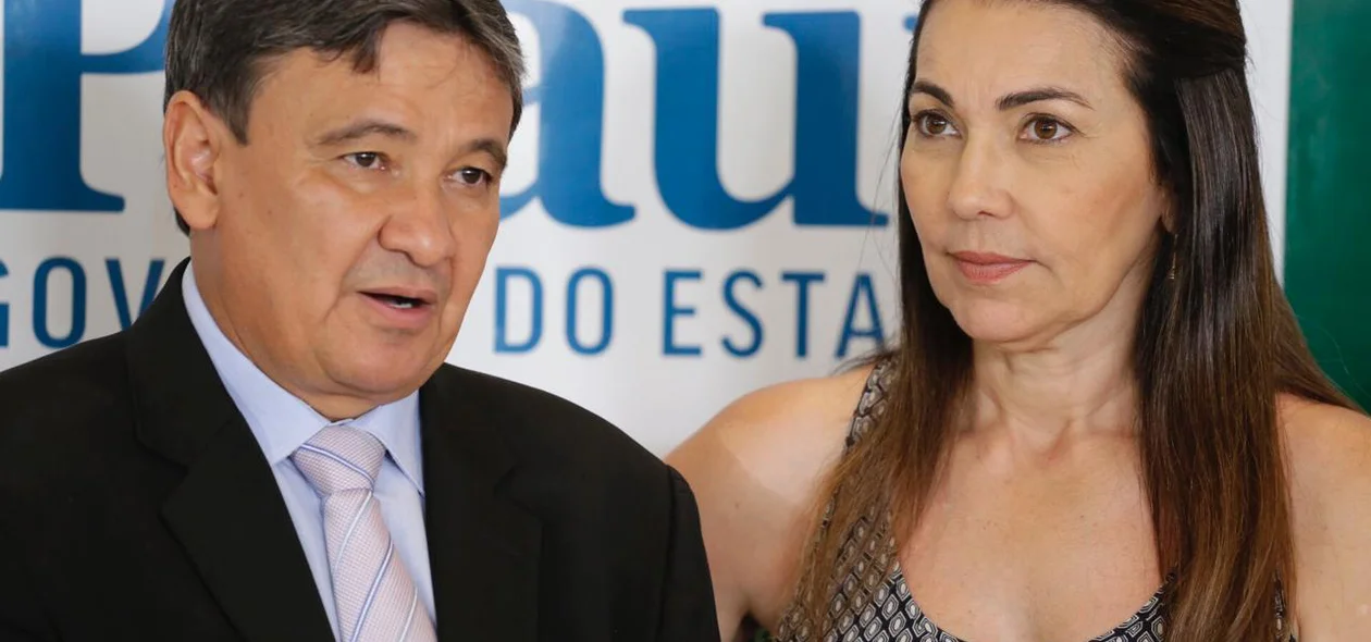 Wellington Dias e Margarete Coelho