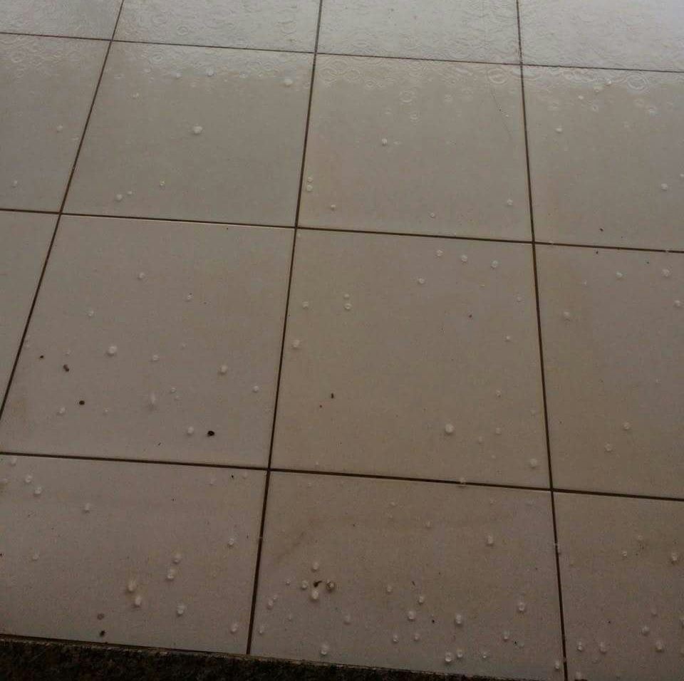 Chuva de granizo em Campo Maior