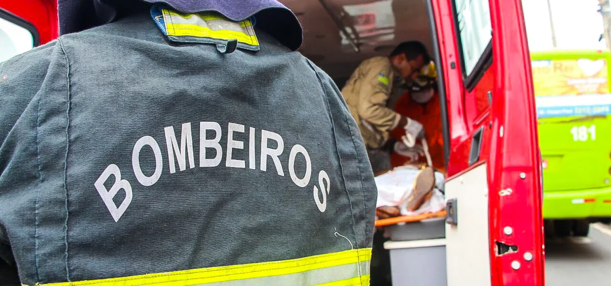 Corpo de bombeiros atendeu a ocorrência