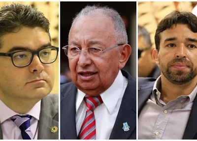 Luciano Nunes, Dr. Pessoa e Marden Menezes
