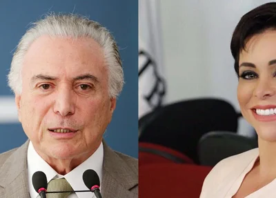 Presidente Michel Temer e Cristiane Brasil 