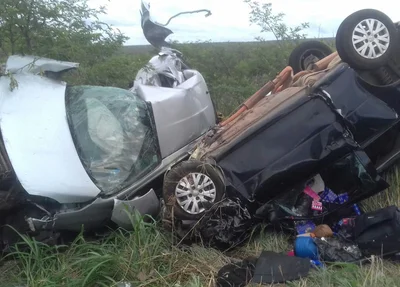 Acidente entre dois carros mata 4 pessoas no Piauí