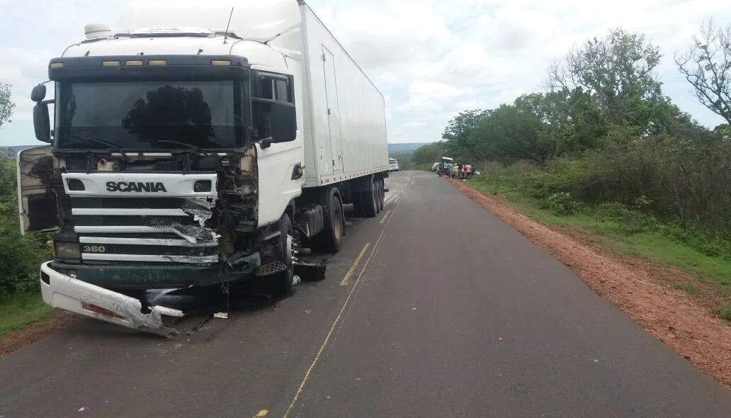 O acidente aconteceu na BR 135