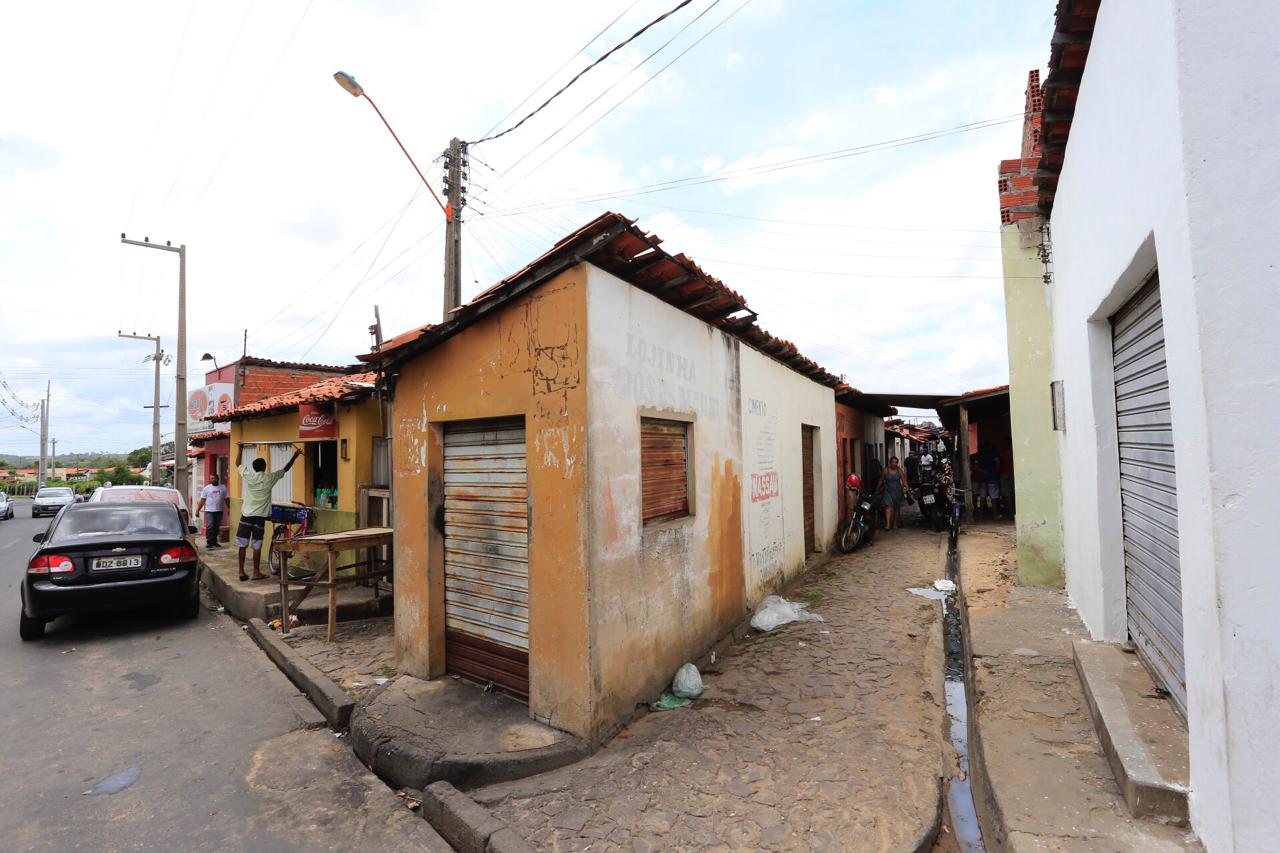 Mercado do Dirceu II, onde o corpo foi encontrado 