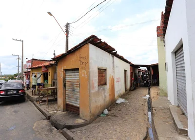 Mercado do Dirceu II, onde o corpo foi encontrado 