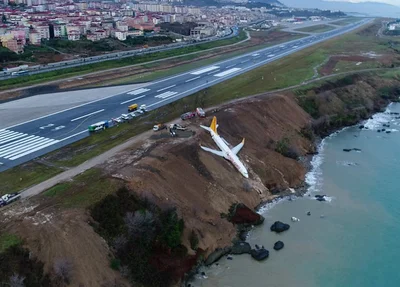 Acidente na Turquia com avião