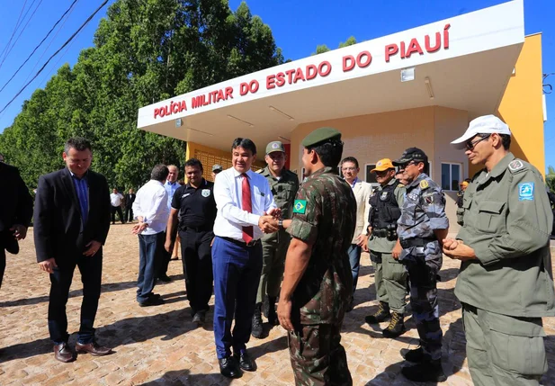 Inauguração de postos do Batalhão da Polícia Rodoviária Estadual