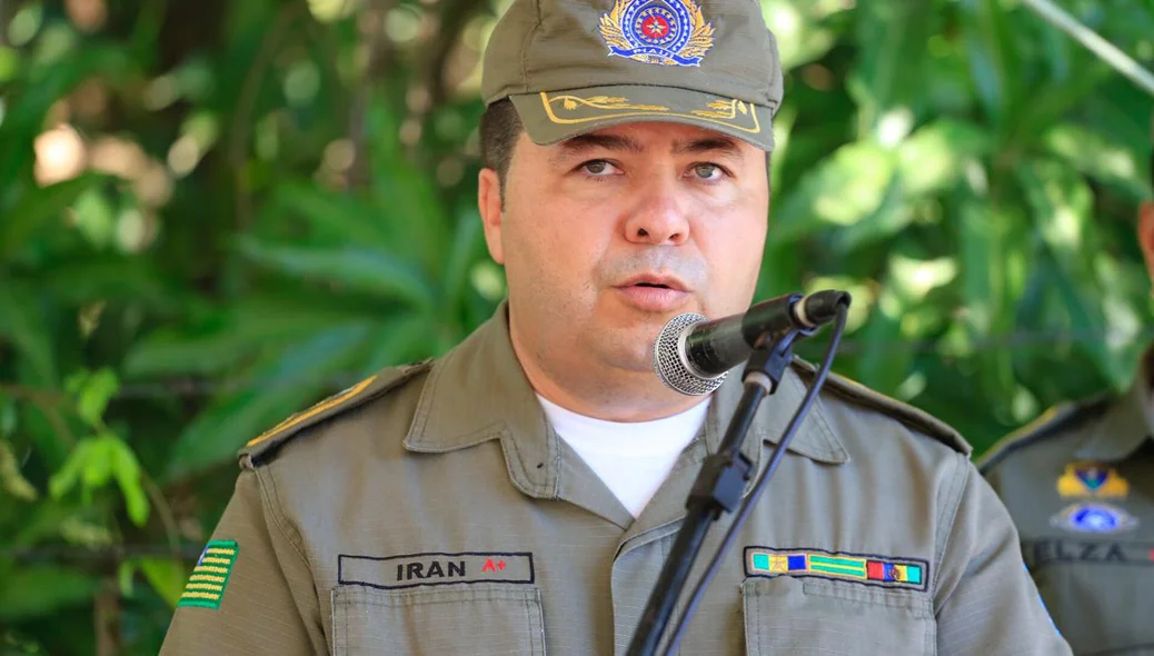 Tenente-coronel Iran Moura