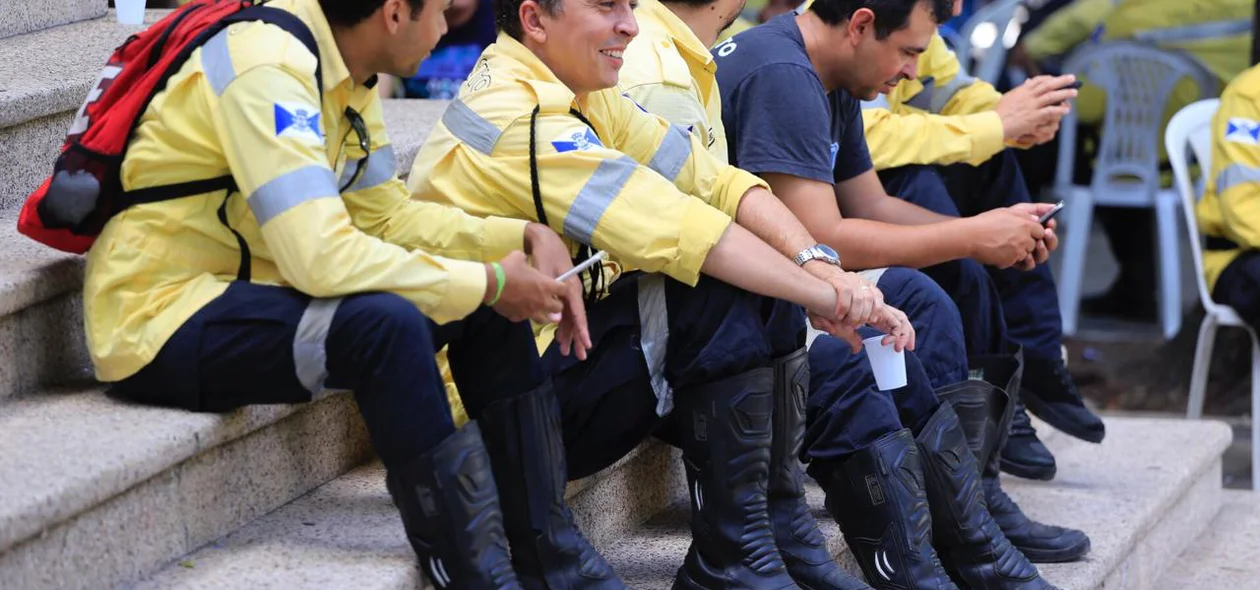 Agentes da Strans iniciam paralisação