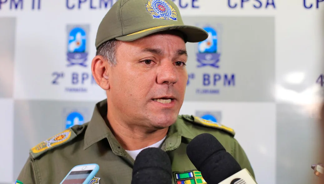 Comandante da PM-PI, cel. Carlos Augusto