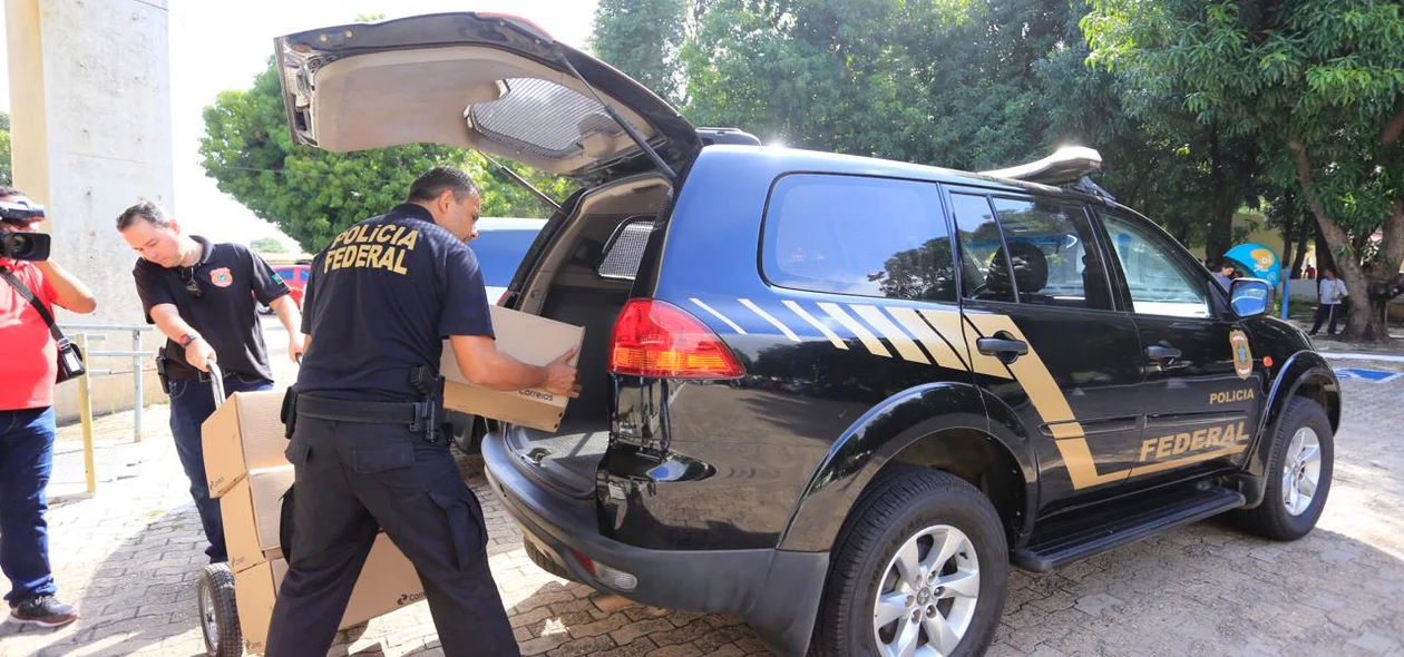 Documentos da Uespi são apreendidos pela Polícia Federal
