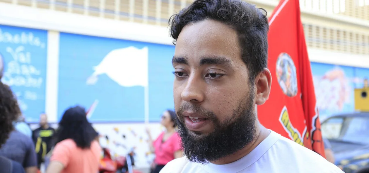 Thiago Henrique do movimento Ruptura Socialista 