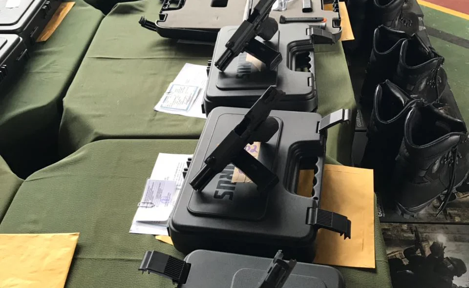 132 novas pistolas calibre 40 