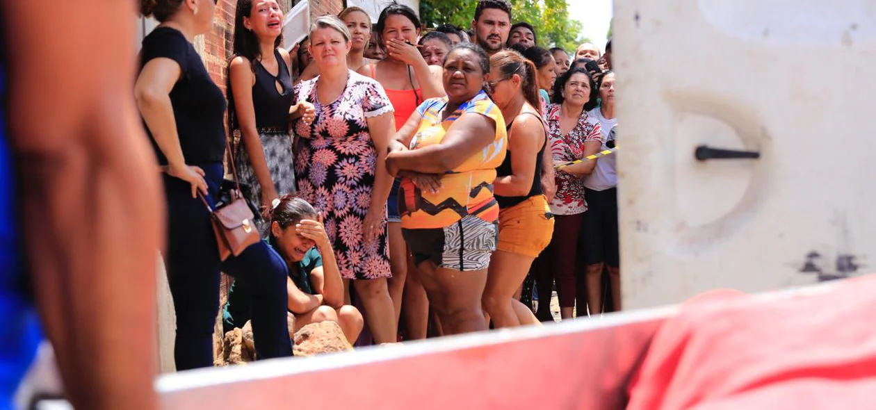 Familiares inconformados com a tragédia