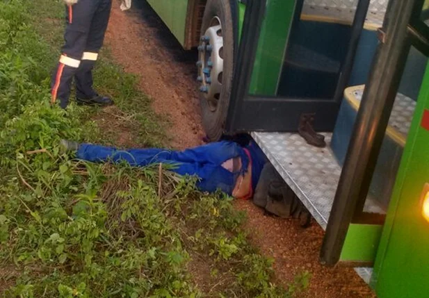 Félix Messias foi arrastado por um ônibus 