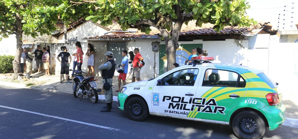 Polícia Militar esteve no local