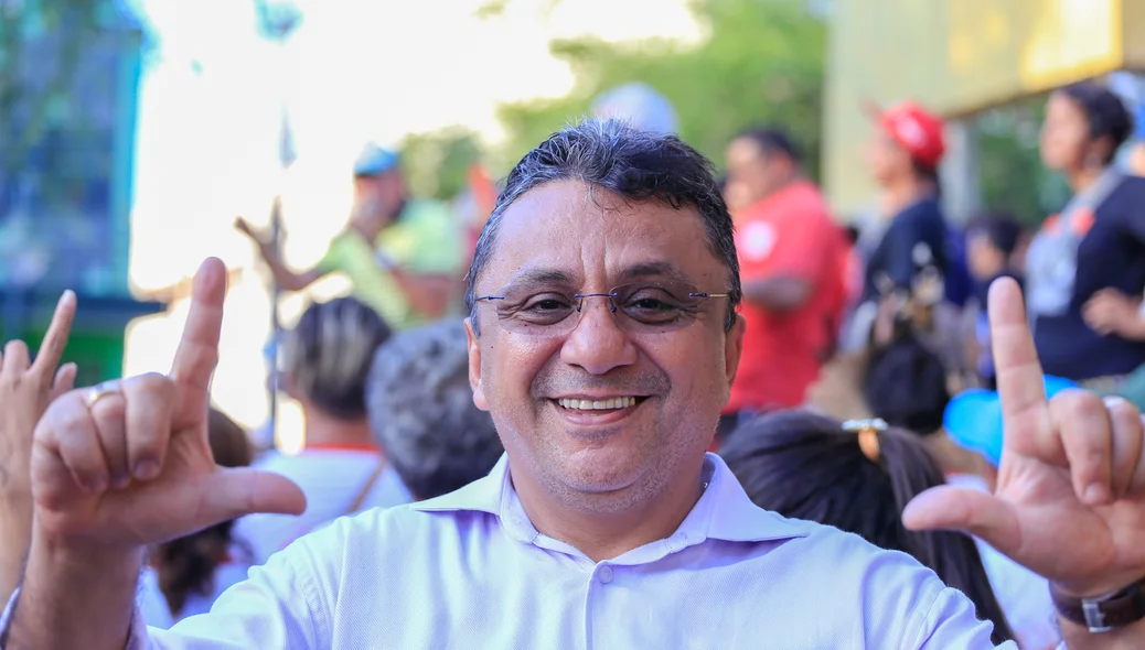 Vereador Dudu participa de ato em defesa de Lula