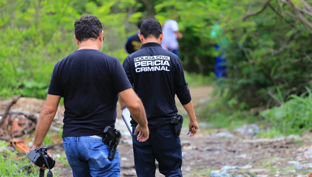 A perícia também foi acionada para ocorrência na Chapadinha Norte 