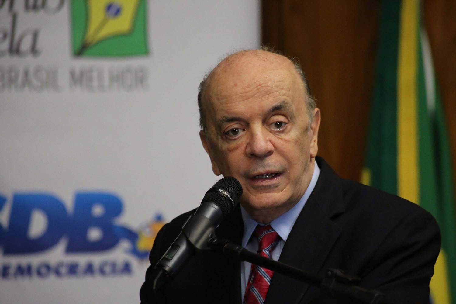 O senador José Serra durante a apresentação do programa de governo do Partido da Social Democracia Brasileira (PSDB)