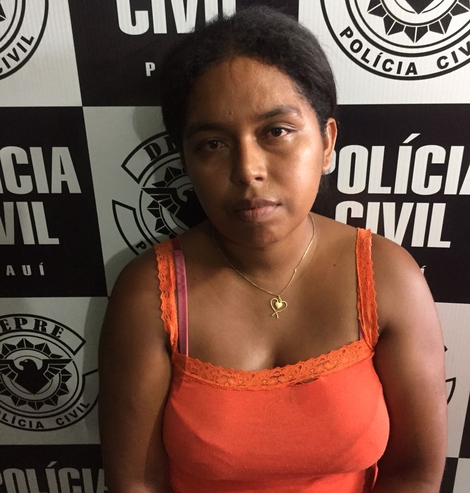 Sabrina Jéssica da Conceição Alves, presa pela Depre 