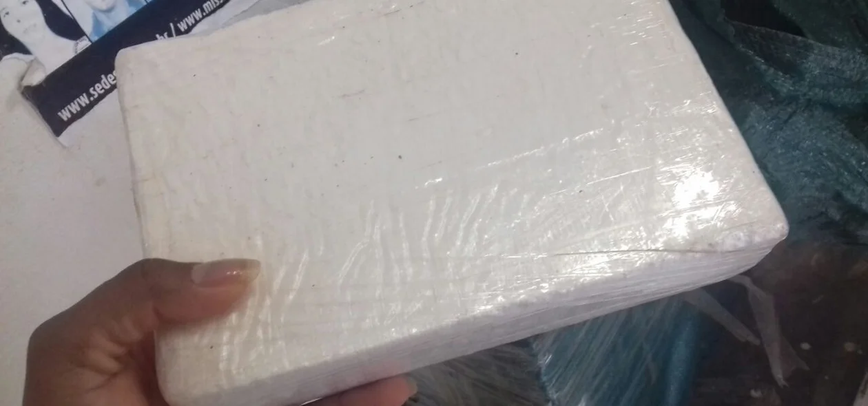 Droga apreendida pela polícia militar