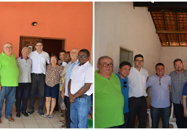 Heráclito Fortes e Luciano Nunes visitam cidades do sul do Piauí na companhia de Wilson Martins, Rodrigo Martins, Gustavo Neiva, Marcos Elvas e demais lideranças do interior