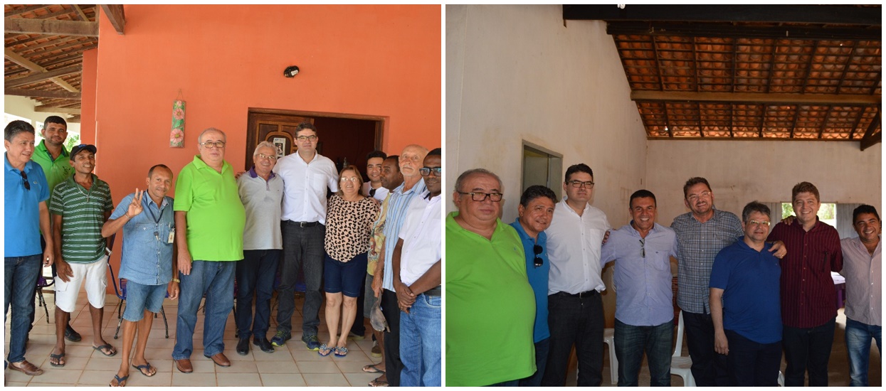 Heráclito Fortes e Luciano Nunes visitam cidades do sul do Piauí na companhia de Wilson Martins, Rodrigo Martins, Gustavo Neiva, Marcos Elvas e demais lideranças do interior