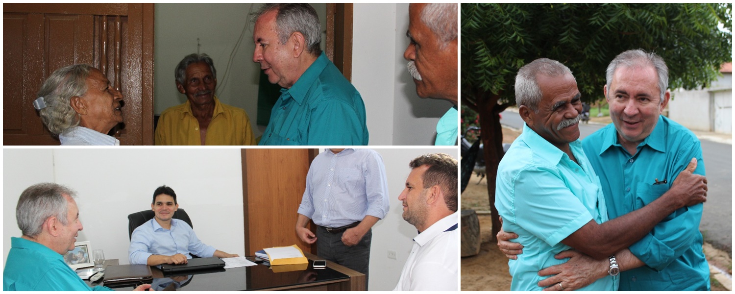 João Henrique se reuniu com algumas lideranças destas 21 cidades em defesa da tese de candidatura do MDB ao Governo do Piauí nestas eleições