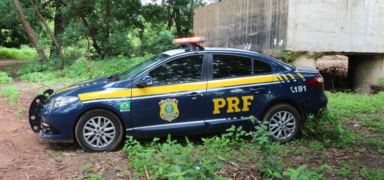 Equipe da PRF teve acesso ao local onde o corpo caiu