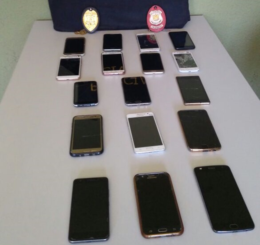 Celulares recuperados em Piripiri