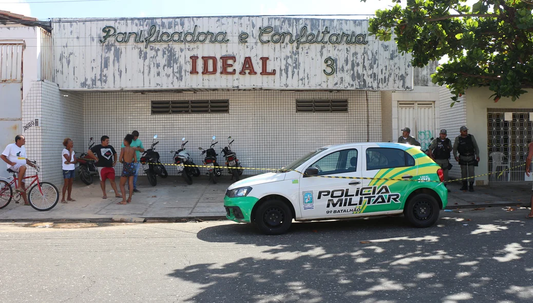 Local onde o corpo foi encontrado